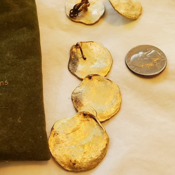 Silver Seasons matching earrings and pendant - Picture 4 of 4